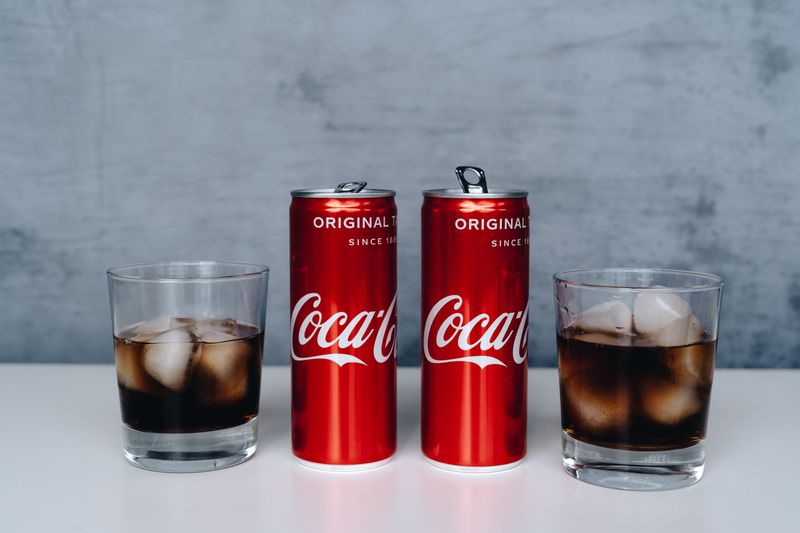 Soft drinks at Jet's pizza