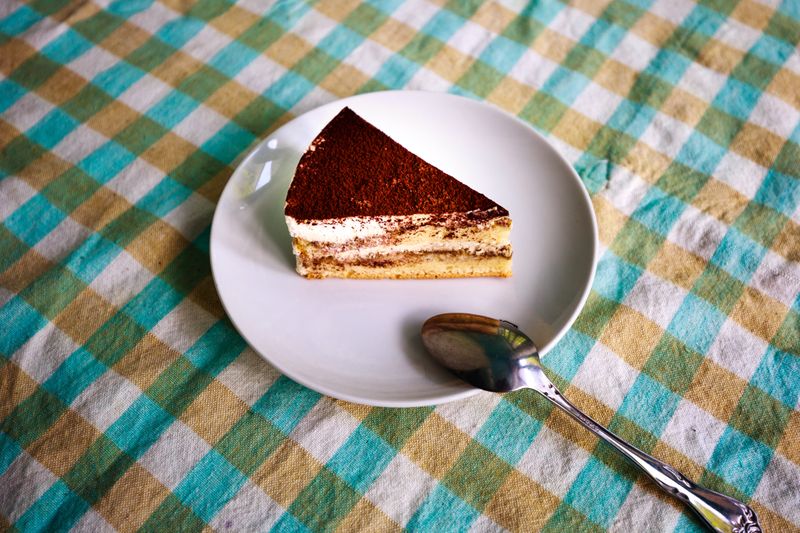 Cinnamon sugar dessert pizza catering
