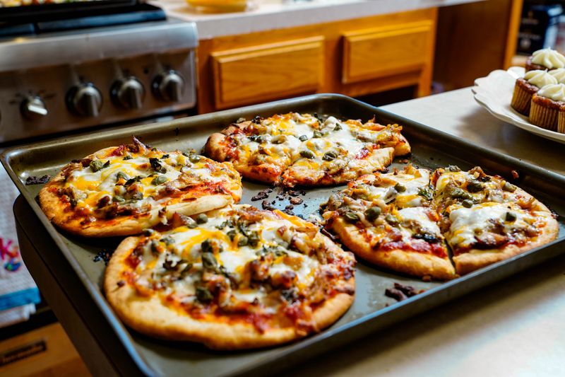 Meat Lovers pizza catering option